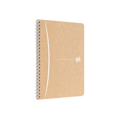 3020120163413-Oxford Touareg - Cahier A4 - 180 pages - petits carreaux (5x5 mm)-Angle gauche-5