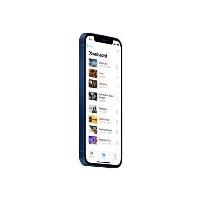 194252030639-Apple iPhone 12 - Smartphone - 5G - 4/64 Go - bleu-Angle gauche-2
