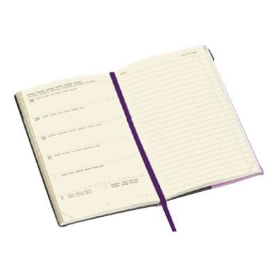 8052461968131-Legami - Agenda 1 semaine par page - 12 x 18 cm - jaune-Angle gauche-1
