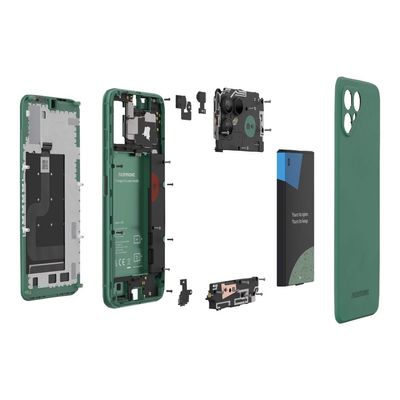 8718819372141-Fairphone 4 - smartphone - 5G - 256 Go - vert -Intérieur-7