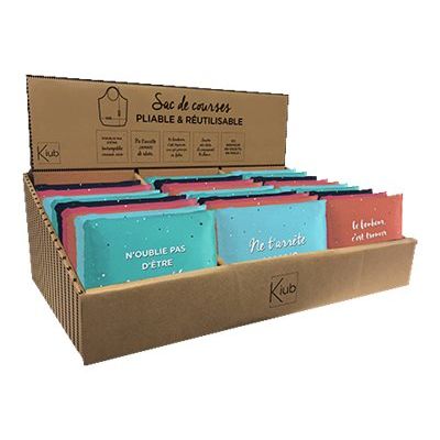 3700572730424-Kiub - Sac de courses - Les petits mots-Angle gauche-0