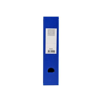 3130632901523-Exacompta - 10 Porte-revues polypro - dos 70 mm - bleu - livrés à plat-Avant-1