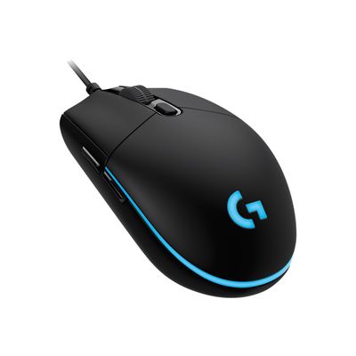 5099206079731-Logitech G Pro (Hero) - Souris filaire - noir-Angle gauche-0