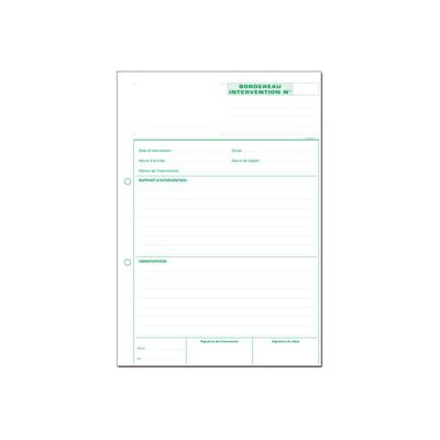 3130630033028-Exacompta - Manifold Bordereau d'intervention - 50 dupli - A4-Gros plan-2