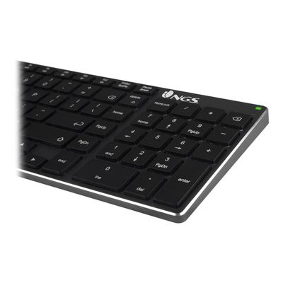 8435430619423-NGS Fortune BT - clavier sans fil - Azerty-Gros plan-8