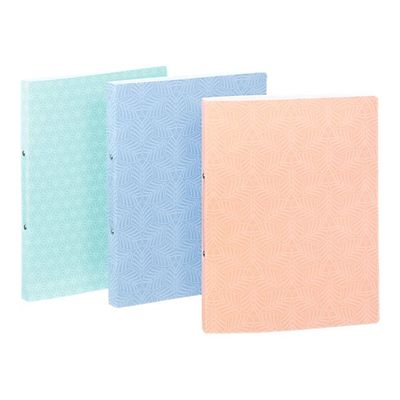 3135256023217-Viquel Art Deco - Classeur 2 anneaux - Dos 25 mm - A4 - pour 100 feuilles - disponible en d-Angle gauche-0