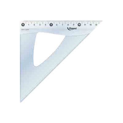 3154141461231-Maped Essentials équerre 21 cm 45° -Avant-0