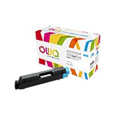 3112539605452-Cartouche laser compatible Kyocera TK-580 - cyan - Owa K15606OW-Avant-1
