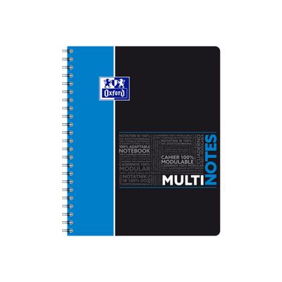 3020120134468-Oxford Student Multinotes - Cahier à spirales A4+ - 160 pages - feuilles perforées détachables - g-Avant-2