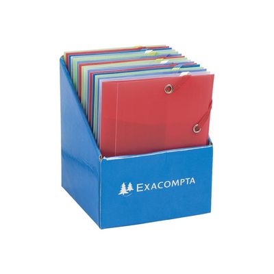 3130630508892-Exacompta Chromaline - Chemise à 3 rabats - A6 - pour 75 feuilles - disponible dans diffé-Angle gauche-6