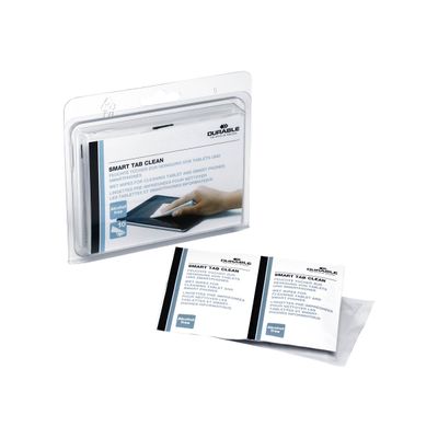 4005546507521-Durable Smart table clean - 10 lingettes nettoyantes pour tablette ou smartphone-Avant-1