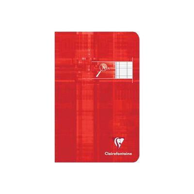3329680036961-Clairefontaine Metric - Cahier pour déficients visuels - 11 x 17 cm - 96 pages - Grands carreaux noirs agrandis - Disponible -Avant-0