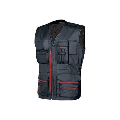 8033546158876-Gilet sans manche multipoches - bleu marine - Taille 4XL - Deep Blue U-Power-Angle droit-0