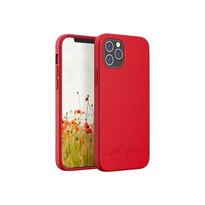3571211440314-Just Green - coque de protection pour iPhone 12 Pro Max - red-Multi-angle-0