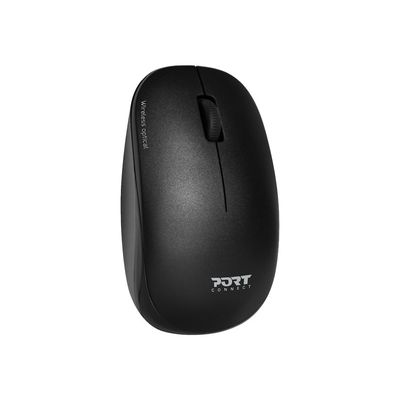 3567049009052-PORT Connect - ensemble clavier et souris sans fil + tapis de souris - AZERTY-Gauche-2