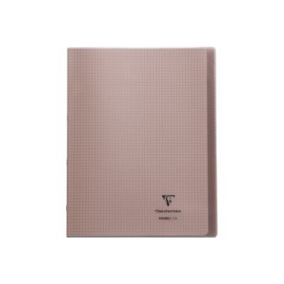 3037929846010-Clairefontaine Koverbook - Cahier polypro 24 x 32 cm - 48 pages - petits carreaux (5x5 mm) - disponible dans-Avant-2