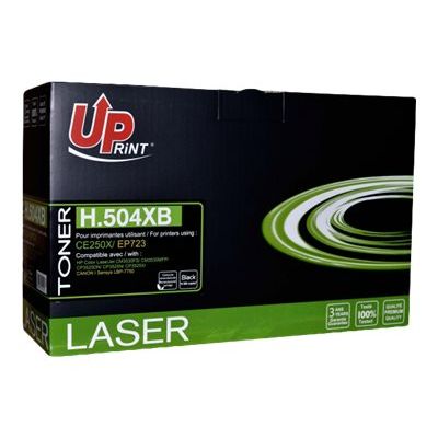 3584770712471-Cartouche laser compatible HP 504X - noir - UPrint H.504XB-Angle gauche-2
