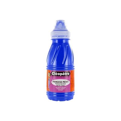 3134725001794-Cléopâtre Princess Mérit - Peinture - acrylique - bleu marine - 250 ml-Avant-0