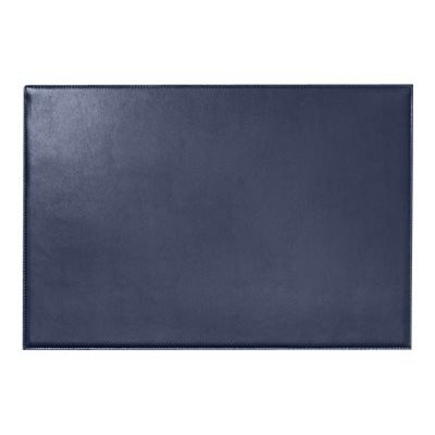 3338805002620-L'Agenda Moderne Satiny - Sous-main simple - 56 x 38 cm - bleu marine - Quo Vadis-Avant-0