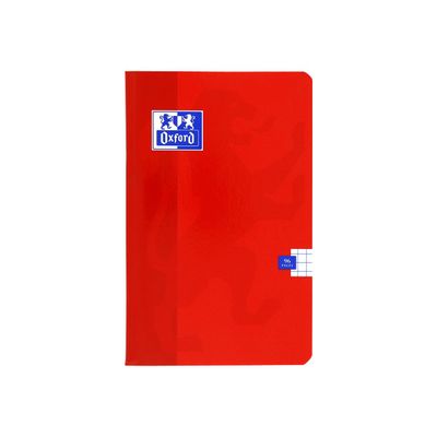 3020122774341-Oxford - Carnet 11 x 17 cm - 96 pages - petits carreaux (5x5 mm) - disponible dans différentes co-Avant-1