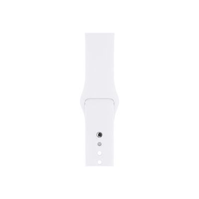 190198805942-Apple Watch Series 3 (GPS) - montre connectée - 8 Go - boitier en aluminium argent / Bracelet -Gros plan-2
