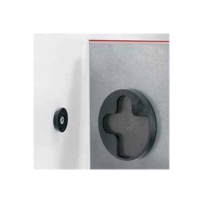 4004360887703-Sigel Artverum - Tableau magnétique en verre - 48 x 48 cm - rouge-Gros plan-7
