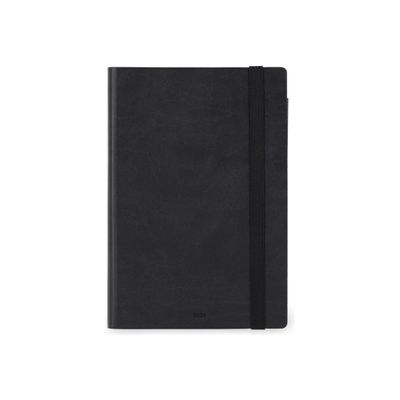 8053610789652-Agenda 1 semaine sur 2 pages - 15 x 18 cm - noir onyx - Legami Colours Collection-Avant-0