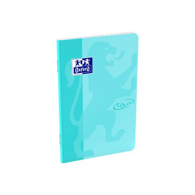 3020120133577-Oxford Touch - Carnet 9 x 14 cm - 96 pages - petits carreaux - disponible dans différentes-Angle gauche-1