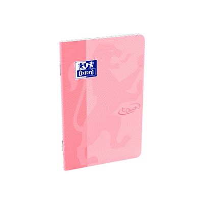 3020120133577-Oxford Touch - Carnet 9 x 14 cm - 96 pages - petits carreaux - disponible dans différentes-Angle gauche-2