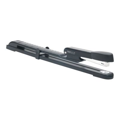5018505302135-Rapesco - Agrafeuse long bras Marlin - capacité de 25 feuilles - agrafes 24/6 ou 26/6-Angle gauche-1
