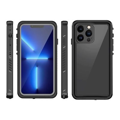 5055821761123-Eiger Avalanche - Coque intégrale pour iPhone 13 Pro Max - noir-Multi-angle-0