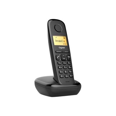 4250366851112-Gigaset A170 - téléphone sans fil - noir-Angle gauche-2