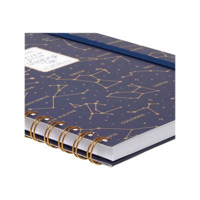 8059174834777-Legami - Cahier spiralé 3-in-1 - motif stars-Gros plan-1