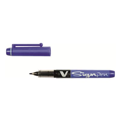 4902505198250-Pilot V Sign Pen - Feutre - pointe moyenne - violet-Angle gauche-0