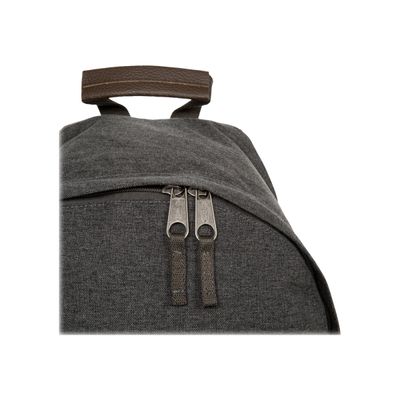 3663991047972-EASTPAK Wyoming - Sac à dos muted black - fond renforcé-Gros plan-2
