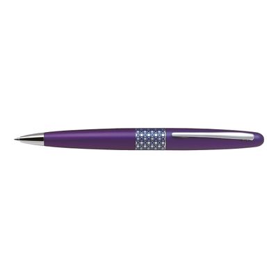 4902505505270-Pilot Retro Pop - Stylo à bille violet/ ellipses-Angle gauche-0