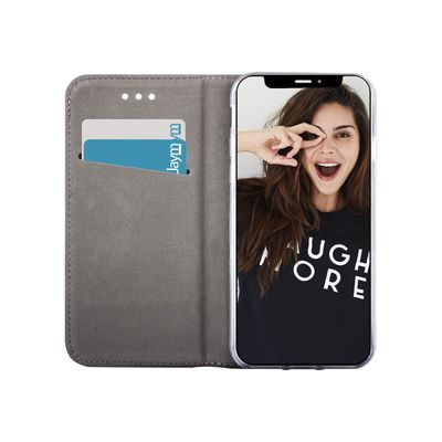 3701263510141-JAYM - Étui foliot pour iPhone 12, 12 Pro - noir-Avant-0