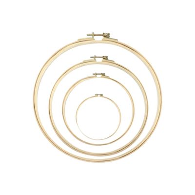3532434201748-Graine Creative - tambour à broder en bois - Ø 10 cm-Avant-0