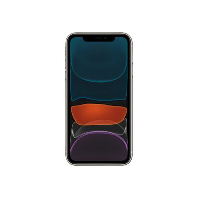 0194252097427-Apple iPhone 11 - Smartphone - 4G - 4/ 64 Go - blanc-Avant-0