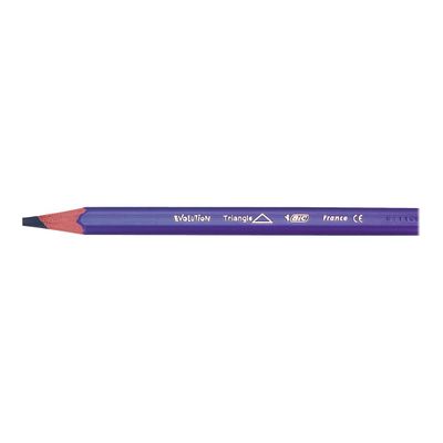 3086124001632-BIC Kids Evolution - 12 Crayons de couleurs triangulaires-Angle gauche-1