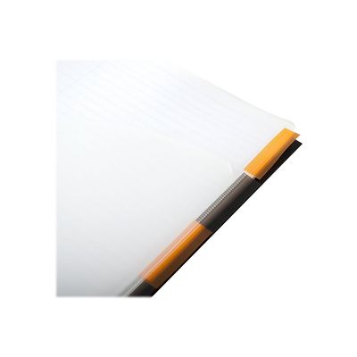 3037921199305-RhodiActive Probook - Cahier A4+ (22,5 x 29,7 cm) - 160 pages - petits carreaux (5x5 mm) - noi-Gros plan-1