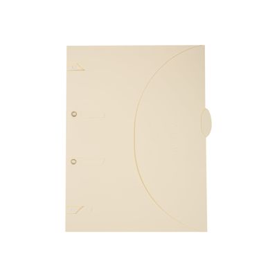 3770001624112-Smartfolder Wallou - 100 Chemises à 3 rabats - naturel-Avant-0