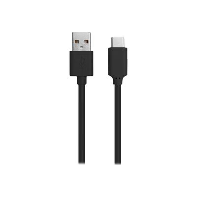 3571211393443-Bigben WOW - câble de charge et de synchronisation USB/USB-C - 1 m - noir-Avant-0