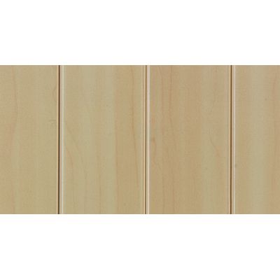 3700339996018-Armoire basse à rideau - L120 x H105 x P43 cm - corps blanc/rideau chêne--2