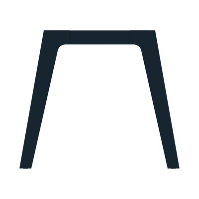 3253310162563-Bureau simple STEELY - L180 cm - Bureau suivant - Pieds carbone - plateau imitation Chêne clair--1