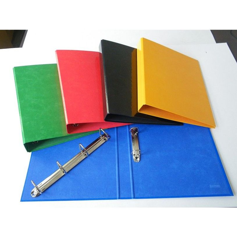 8435090718917-Karman Italia - Classeur à anneaux - largeur de dos : 55 mm - Folio - pour 260 x 340 mm - noi-P_10541_2-0