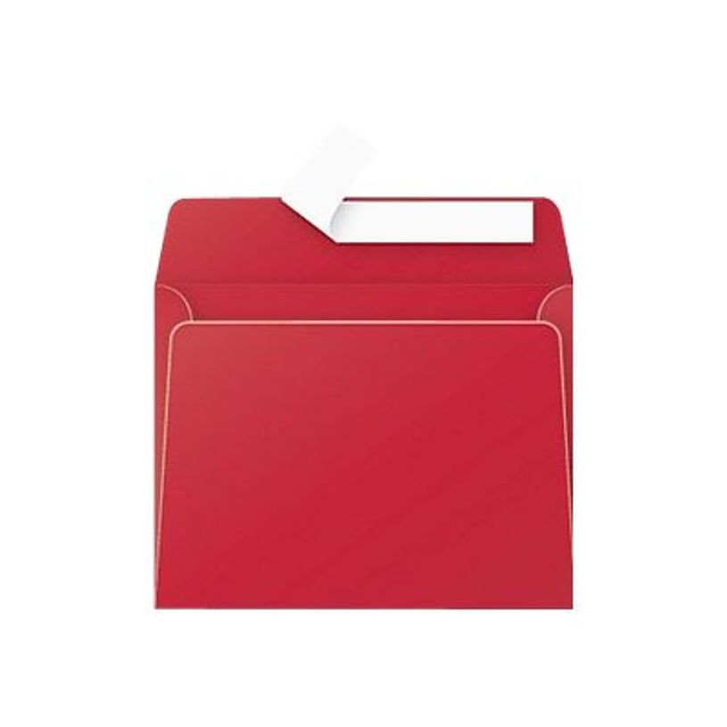 0400000155814-Pollen - 20 Enveloppes - 90 x 140 mm - 120 g/m² - rouge-P_15581_1-0