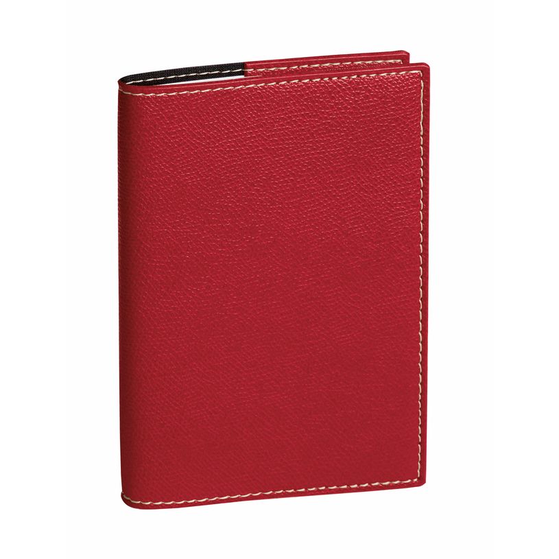 3371010124282-Agenda Club President avec répertoire - 1 semaine sur 2 pages - 21 x 27 cm - rouge - Quo Vadi-P_16348_1-0