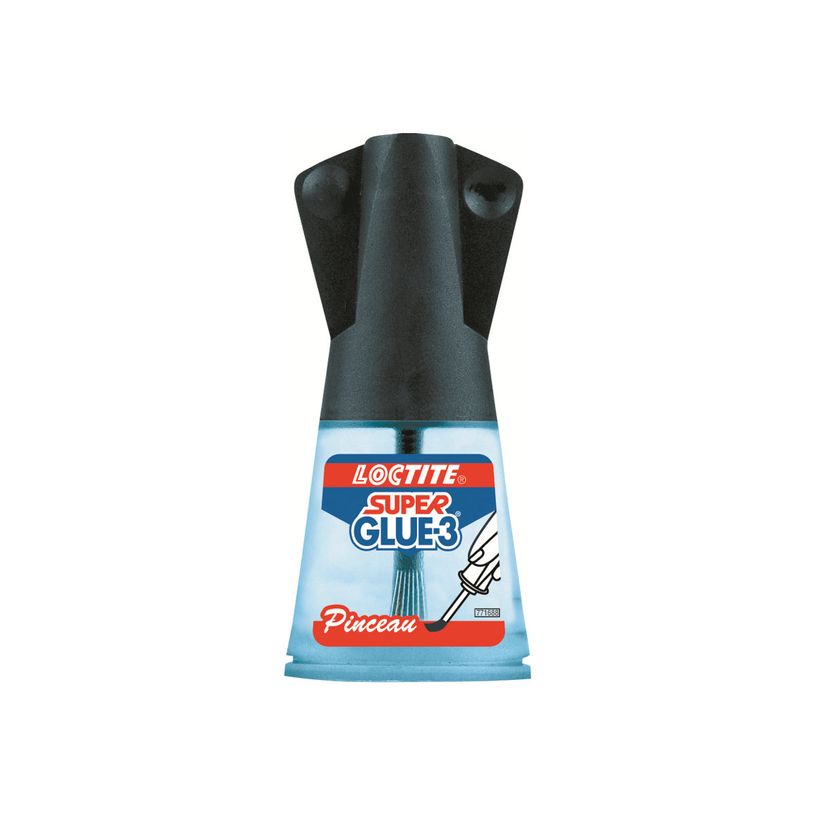 3255460284690-Loctite Super glue 3 Pinceau - Colle à prise rapide - Transparent - 5 gr-P_41628_1-0