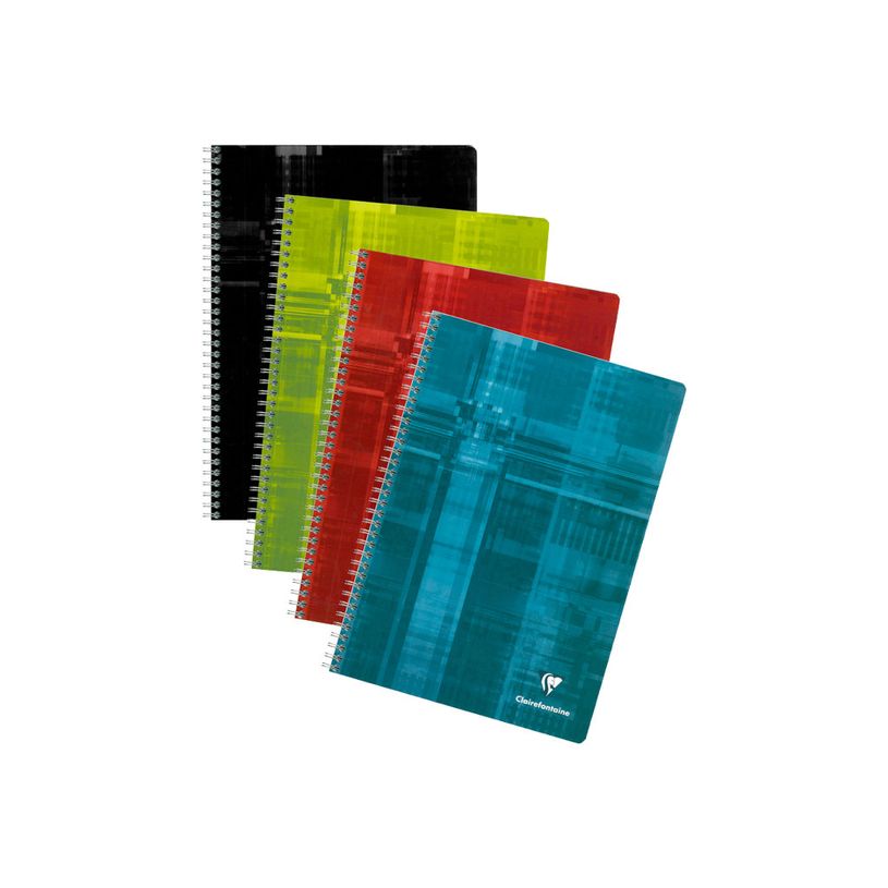 3329680681628-Clairefontaine - Cahier à spirale A4 (21x29,7 cm) - 180 pages - petits carreaux (5x5 mm) - disponible -P_68162_1-0